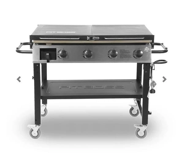 Pit Boss Deluxe 4-Burner Griddle 757GD 10555(Pit Boss Deluxe 4 Burner Griddle 757gd 10555) 1 Pit Boss Deluxe 4-Burner Griddle 757GD 10555(Pit Boss Deluxe 4 Burner Griddle 757gd 10555)