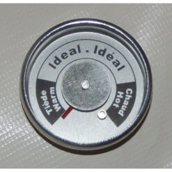 Brinkmann Upright Smoker Temperature Gauge All-In-One Round W/ Tabs 072-0006-0(Brinkmann Upright Smoker Temperature Gauge All In One Round W Tabs 072 0006 0)