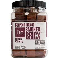 Smoker Bricx Bourbon Infused Black Cherry BBQ Smoking Chunks 32oz(Smoker Bricx Bourbon Infused Black Cherry Bbq Smoking Chunks 32oz)