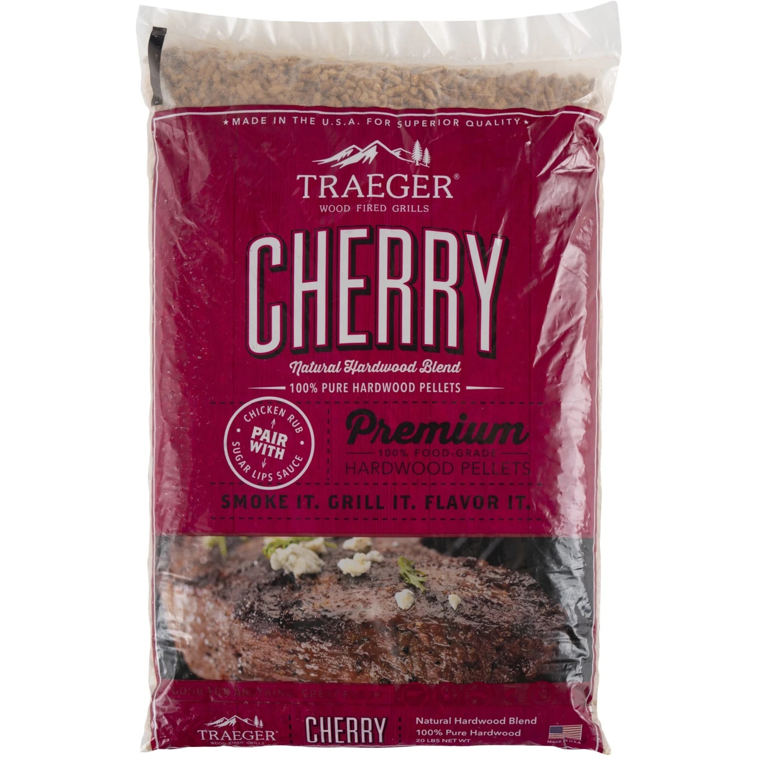 Traeger PEL309 Cherry Pellets 20 LB Bag(Traeger Pel309 Cherry Pellets 20 Lb Bag) 1 Traeger PEL309 Cherry Pellets 20 LB Bag(Traeger Pel309 Cherry Pellets 20 Lb Bag)