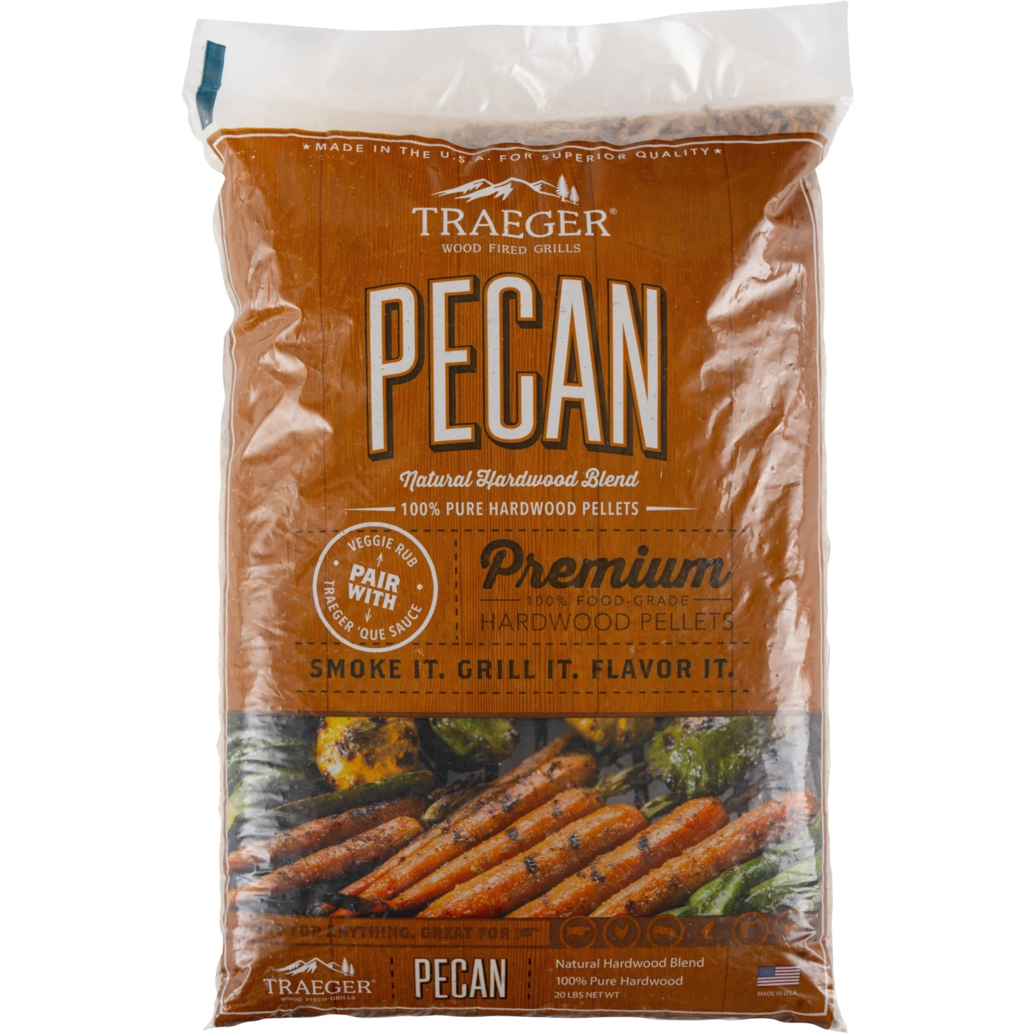 Traeger PEL314 Pecan Pellets 20 LB Bag(Traeger Pel314 Pecan Pellets 20 Lb Bag) 1 Traeger PEL314 Pecan Pellets 20 LB Bag(Traeger Pel314 Pecan Pellets 20 Lb Bag)