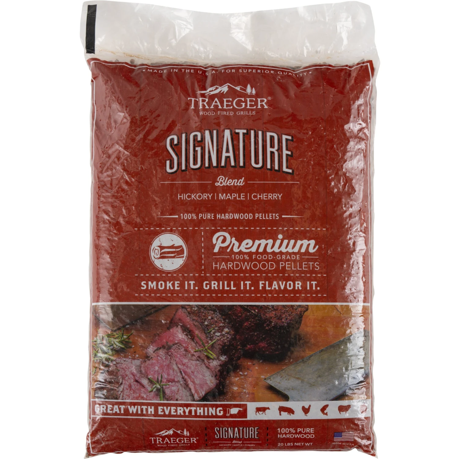 Traeger PEL331 Signature Blend Pellets 20 LB Bag(Traeger Pel331 Signature Blend Pellets 20 Lb Bag) 1 Traeger PEL331 Signature Blend Pellets 20 LB Bag(Traeger Pel331 Signature Blend Pellets 20 Lb Bag)