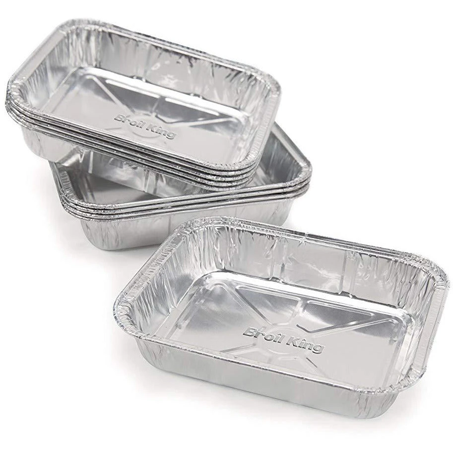Broil King 50416 Foil Drip Pan 6 X 4.75-IN 10 Pack Aluminum(Broil King 50416 Foil Drip Pan 6 X 4 75 In 10 Pack Aluminum) 2 Broil King 50416 Foil Drip Pan 6 X 4.75-IN 10 Pack Aluminum(Broil King 50416 Foil Drip Pan 6 X 4 75 In 10 Pack Aluminum) - Image 2