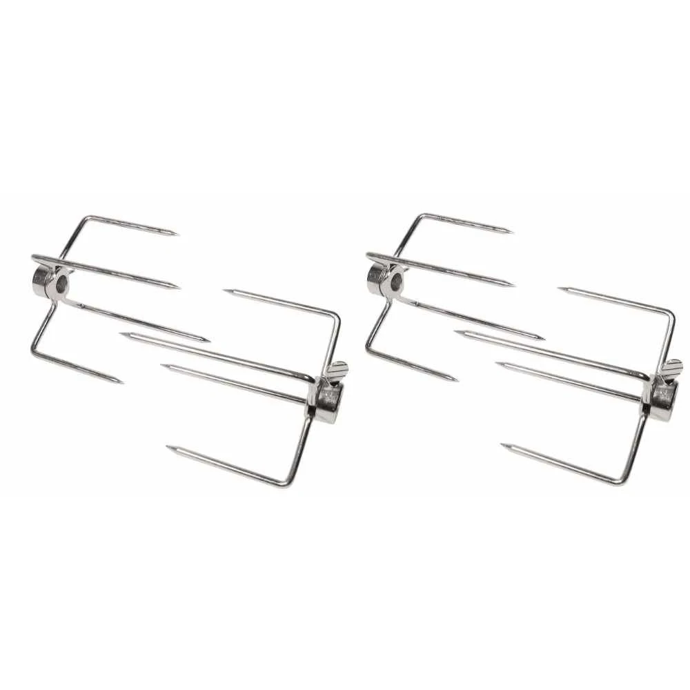GrillPro 60120 Universal Replacement Rotisserie Meat Forks For 3/8-IN Spit Rod (2 Pack)(Copy Of Grillpro 60120 Universal Replacement Rotisserie Meat Forks For 3 8 In Spit Rod) 1 GrillPro 60120 Universal Replacement Rotisserie Meat Forks For 3/8-IN Spit Rod (2 Pack)(Copy Of Grillpro 60120 Universal Replacement Rotisserie Meat Forks For 3 8 In Spit Rod)
