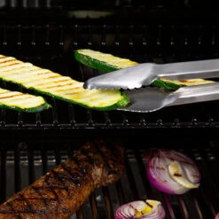 Broil King 64036 Baron™ Precision Tong (12 Inches)(Broil King 64036 Baron™ Precision Tong 12 Inches) -Barbecue Supplies Store 64036 Baron Tong 12in Lifestyle 03