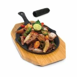 Broil King 69470 Cast Iron Fajita Set(Broil King Cast Iron Fajita Set 69470) -Barbecue Supplies Store 69470a