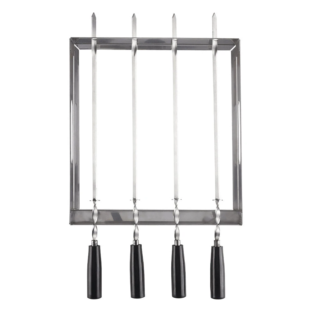 Napoleon Grills 70014 PRO Series Stainless Steel Rotating Skewer Rack(Napoleon Grills 70014 Pro Series Stainless Steel Rotating Skewer Rack) 1 Napoleon Grills 70014 PRO Series Stainless Steel Rotating Skewer Rack(Napoleon Grills 70014 Pro Series Stainless Steel Rotating Skewer Rack)