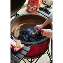 Kamado Joe Classic II, 18" Blaze Red On Cart(Kamado Joe Classic Ii 18 Blaze Red) -Barbecue Supplies Store 818aJhY9y9L. SL1500