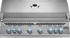 Napoleon Built-In 700 Series 44 RB (with Dual Infrared Rear Burners) Natural Gas Grill(Napoleon Built In 700 Series 44 Rb With Dual Infrared Rear Burners Natural Gas Grill) -Barbecue Supplies Store BIG44RB Grillhead Str Closed KnobsOn Lit 800px