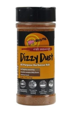 Dizzy Dust All-Purpose BBQ Seasoning - 8 Oz(Dizzy Pig Wonder Bird Poultry Seasoning 8 Oz Copy)