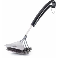Napoleon Grills 62057 Triple-Row Grill Brush With Stainless Steel Bristles(Napoleon 62057 Triple Row Grill Brush With Stainless Steel Bristles)