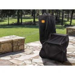 Oklahoma Joe's® 6279942P04 Bandera® Vertical Offset Smoker Cover(Oklahoma Joes® 6279942p04 Bandera® Vertical Offset Smoker Cover) -Barbecue Supplies Store OKJ 6279942P04 02