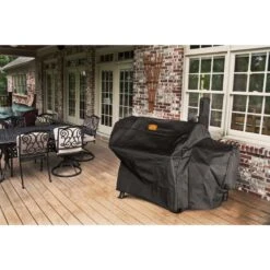 Oklahoma Joe's® 8977263P04 Highland Reverse Flow Offset Smoker Cover(Oklahoma Joes® 8977263p04 Highland Reverse Flow Offset Smoker Cover) -Barbecue Supplies Store OKJ 8977263P04 02