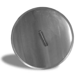 Replacement Firepit Stainless Steel Burner Cover With Brushed Finish, Round, 19-inch(Replacement Firepit Stainless Steel Burner Cover With Brushed Finish Round 19 Inch)