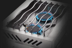 Napoleon Built-In 500 Series Inline Natural Gas Dual Range Top Burner(Napoleon Built In 500 Series Inline Natural Gas Dual Range Top Burner) -Barbecue Supplies Store feat BI12RT component inline dual wave grid