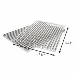 Grill Care Stainless Steel Grids Compatible With Weber Spirit - 17527(Grill Care Stainless Steel Grids Compatible With Weber Spirt 17527)