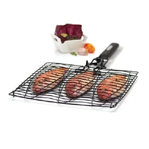 GrillPro 24015 Non-Stick Triple Fish Basket(Grillpro 24015 Non Stick Triple Fish Basket) 2 GrillPro 24015 Non-Stick Triple Fish Basket(Grillpro 24015 Non Stick Triple Fish Basket) - Image 2