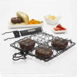 GrillPro 24792 Stuffed Burger Basket(Grillpro 24792 Stuffed Burger Basket) -Barbecue Supplies Store gp 24792 06