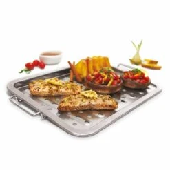 GrillPro 97125 Stainless Grill Topper(Grillpro 97125 Stainless Grill Topper)