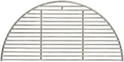 Kamado Joe Half Moon Stainless Steel Grate For Classic Joe® Grills (KJ-HCG)(Kamado Joe Half Moon Stainless Steel Grate For Classic Joe® Grills Kj Hcg)
