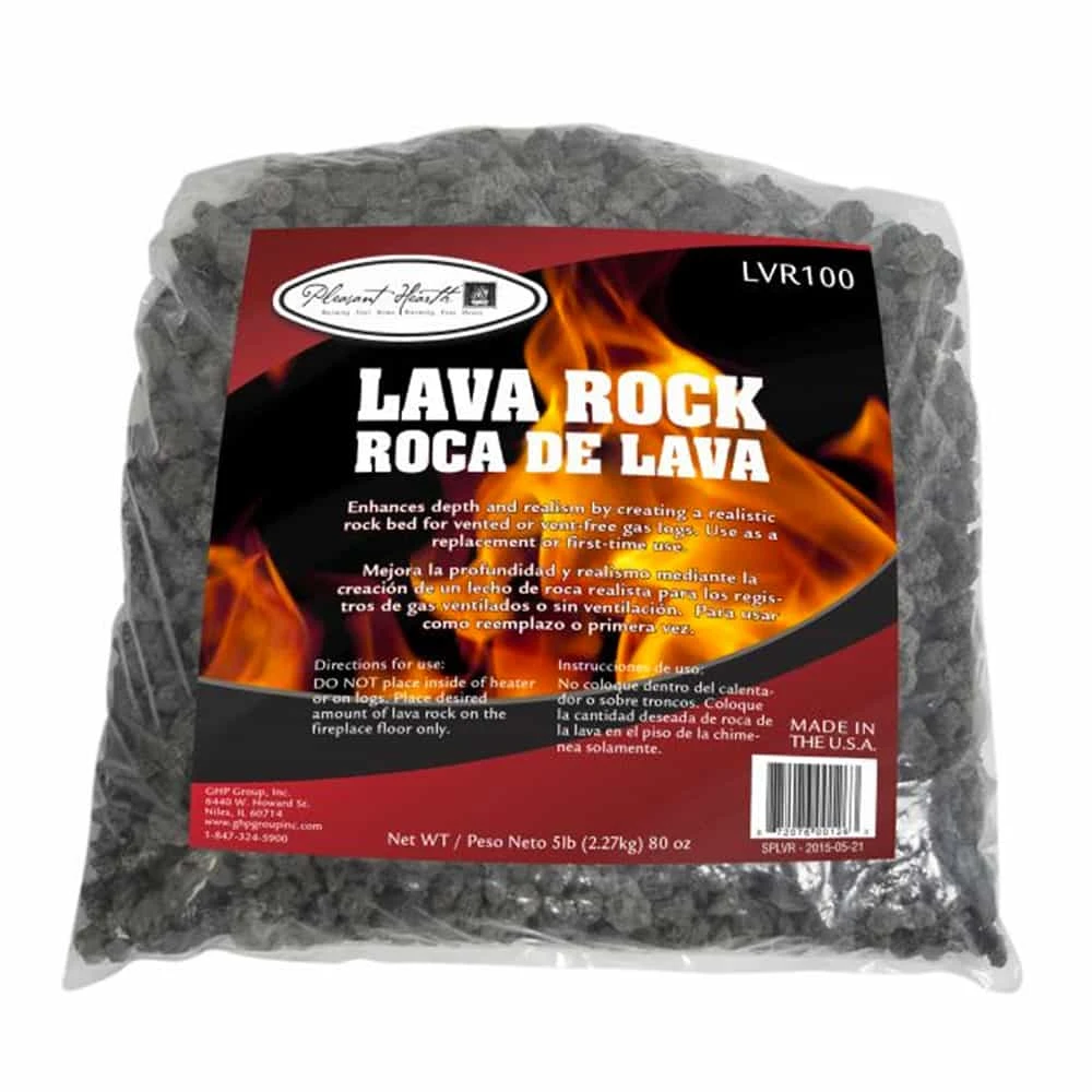 GHP Pleasant Hearth Lava Rock LVR100, 5 Lb. Bag(Ghp Pleasant Hearth Lava Rock Lvr100 5 Lb Bag) 3 GHP Pleasant Hearth Lava Rock LVR100, 5 Lb. Bag(Ghp Pleasant Hearth Lava Rock Lvr100 5 Lb Bag) - Image 3