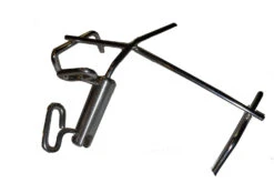 E-Z Que Cradle Rotisserie Stainless Steel Lock Arm Fork Meat Holder Gas Grill(E Z Que Cradle Rotisserie Stainless Steel Lock Arm Fork Meat Holder Gas Grill)