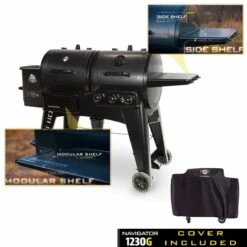 Pit Boss Navigator 1230G Pellet/Gas Combo Grill(Pit Boss Navigator 1230g Pellet Gas Combo Grill) 16 Pit Boss Navigator 1230G Pellet/Gas Combo Grill(Pit Boss Navigator 1230g Pellet Gas Combo Grill) -Barbecue Supplies Store pit boss 1230G 0008 02