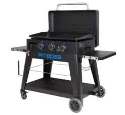 Pit Boss Ultimate 3 Burner Liquid Propane Outdoor Griddle Black(Pit Boss Ultimate 3 Burner Liquid Propane Outdoor Griddle Black)