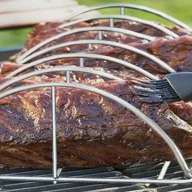 Kamado Joe Rib Rack For Classic Joe® (KJ-RR)(Kamado Joe Rib Rack For Classic Joe Rr) 5 Kamado Joe Rib Rack For Classic Joe® (KJ-RR)(Kamado Joe Rib Rack For Classic Joe Rr) - Image 5